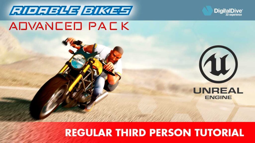 ridable naked bike tutorial third person