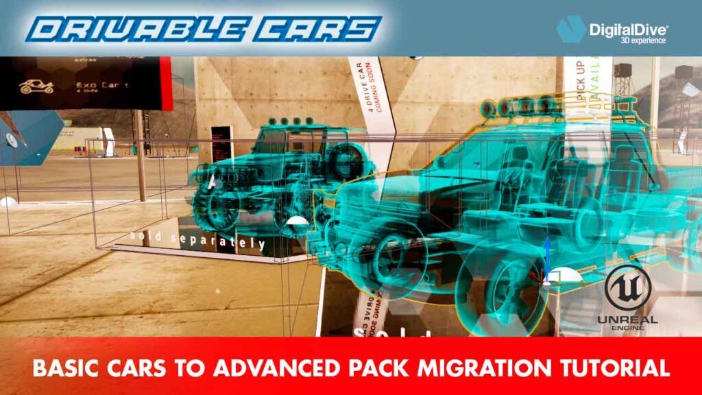  4x4 red car tutorial basic pack migration to advanced pack 