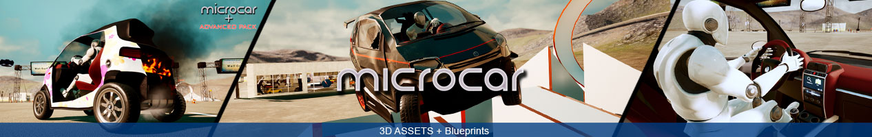 buy 3d model of Microcars