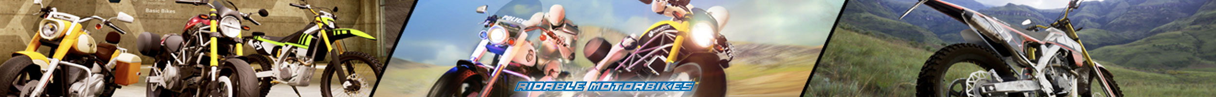 3d model motor bikes race